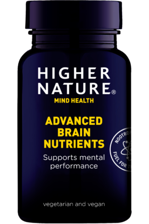 Higher Nature Advanced Brain Nutrients Caps 90's